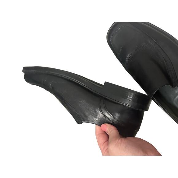 Dockers Men's 8 Black Emptor Slip On Synthetic Leather Round Toe Dress Shoe - Picture 4 of 11